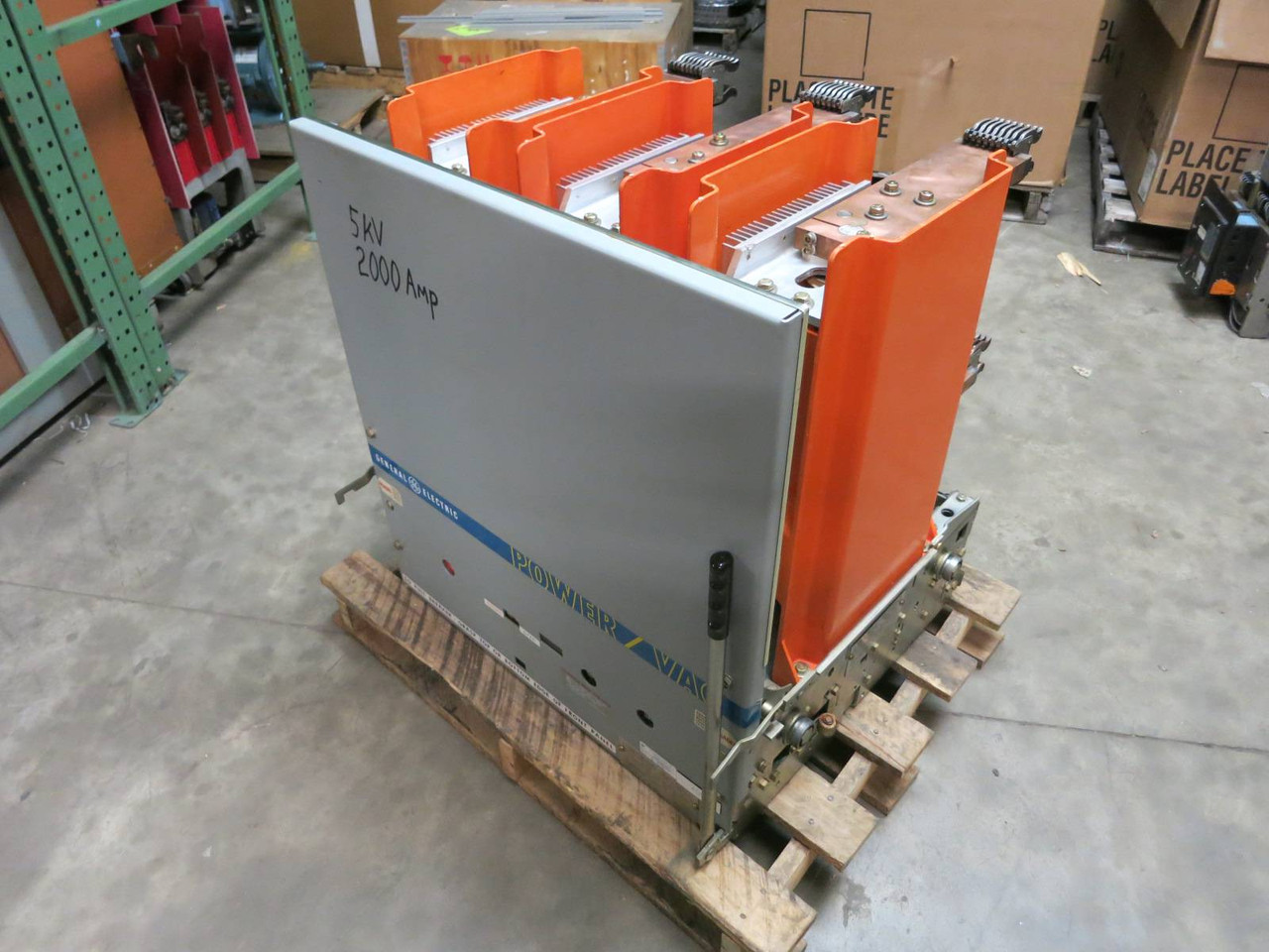 GE Power/Vac 2000A VB 4.16-250-1 5kV Vacuum Breaker General